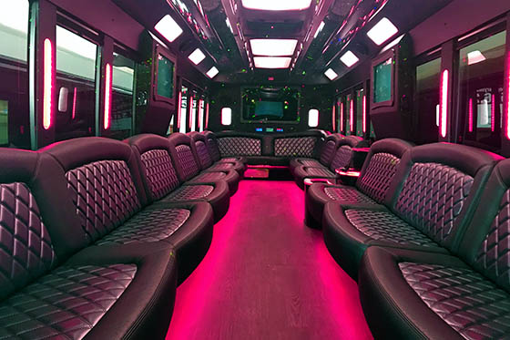 33-passenger party buses