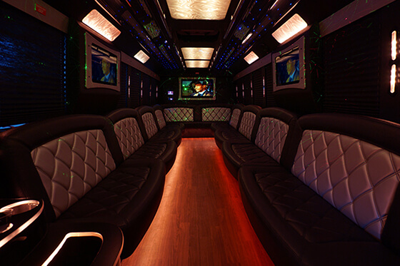 34-passenger party bus