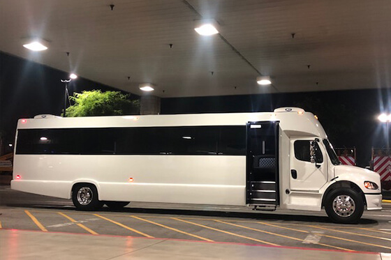 Huge party bus rental