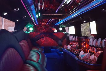 20 passenger limousine interior