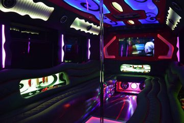 party bus amenities